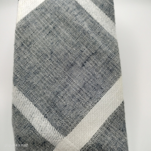 Men's ZENIO Tie Necktie MICROFIBER SLIM NARROW SKINNY MADMEN COTTON - Picture 8 of 11